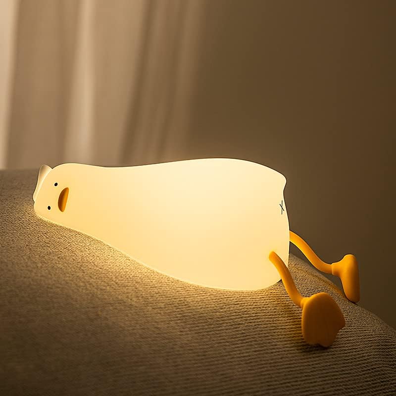 Luce Notturna Bambini, Silicone Lampada Notturna con Sensore Tattile