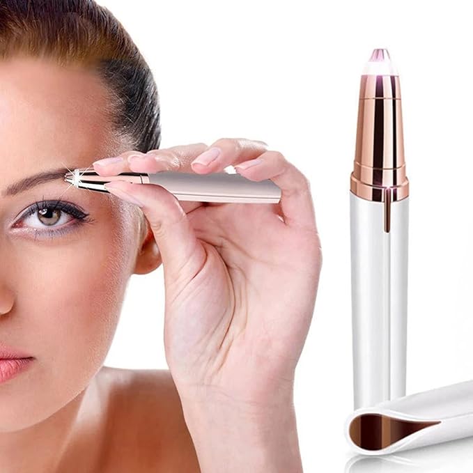 Epilatore Sopracciglio Donna Rasoi, Elettrico Trimmer viso, labbra naso baffi