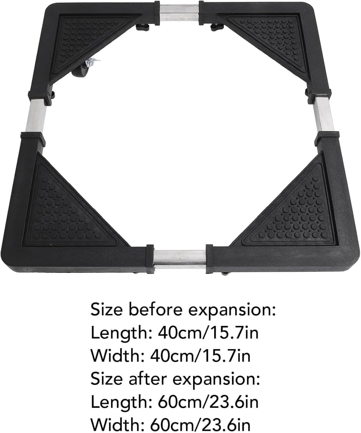 Base Lavatrice, Bdit ACCESORI Carrello Lavatrice con Ruote per Lavatrice Asciugatrice e Frigorifero Carrello Cucina